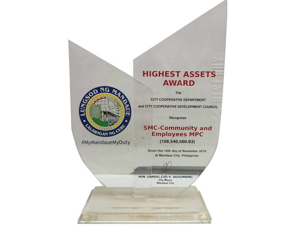 SMC CEMPC Bags Highest Assets Award